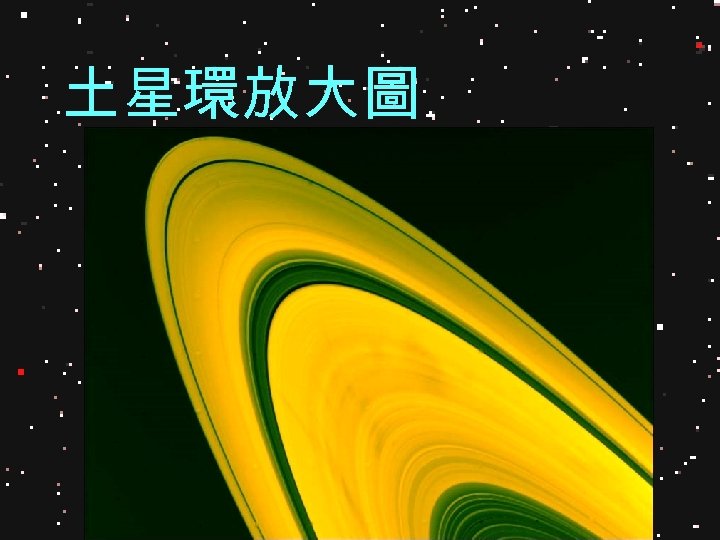 土星環放大圖 