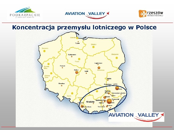 Koncentracja przemysłu lotniczego w Polsce 