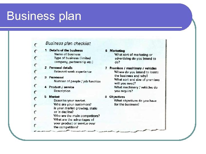 Business plan 