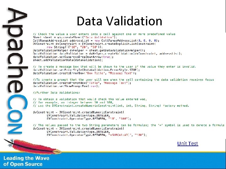 Data Validation Unit Test 