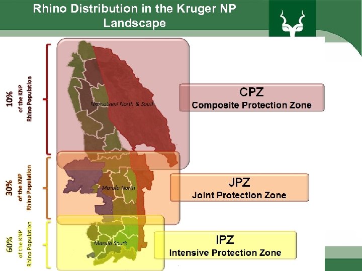 Rhino Distribution in the Kruger NP Landscape 