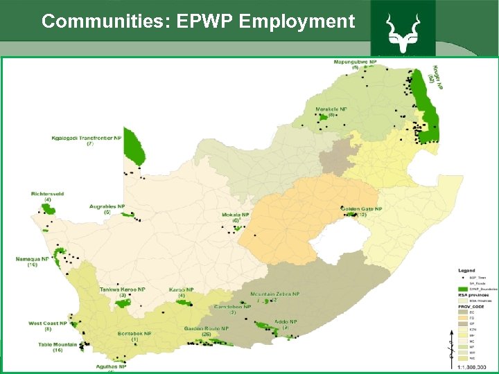 Communities: EPWP Employment 45 