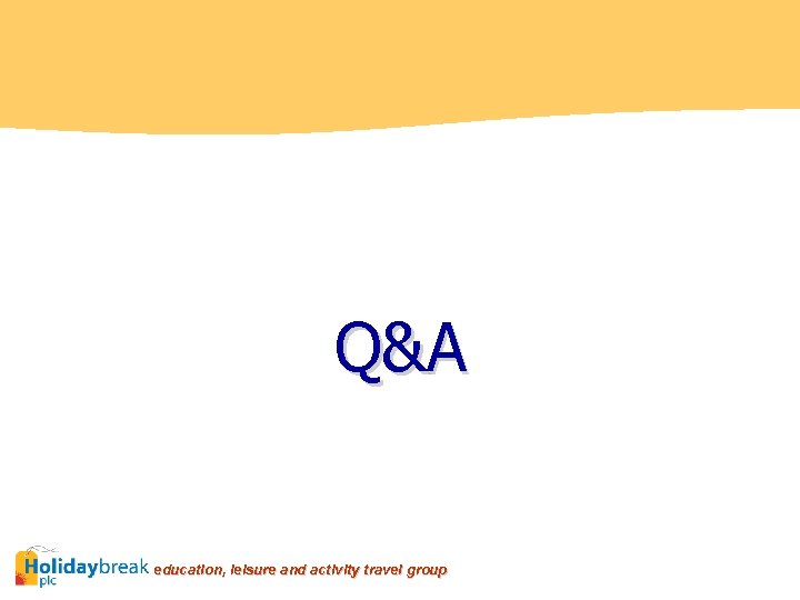 Q&A education, leisure and activity travel group 