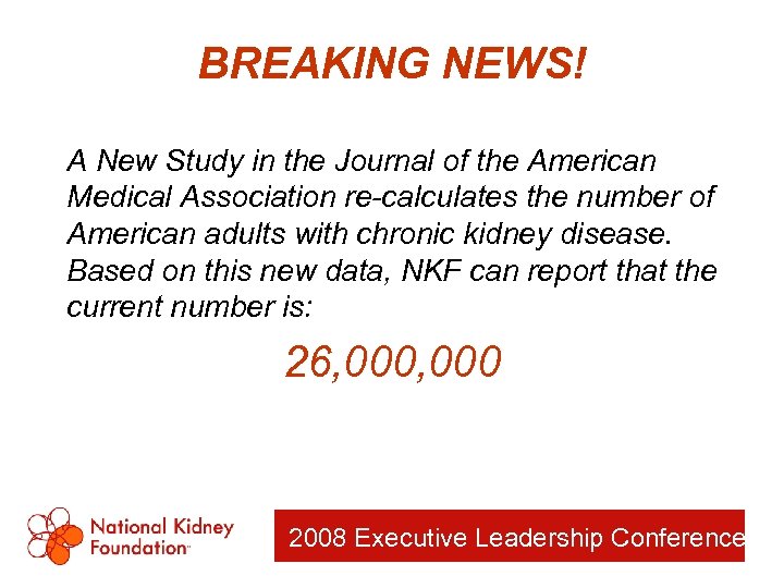 BREAKING NEWS! A New Study in the Journal of the American Medical Association re-calculates