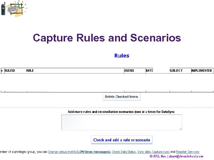 Capture Rules and Scenarios © ITS, Inc. | dean@Java. School. com 
