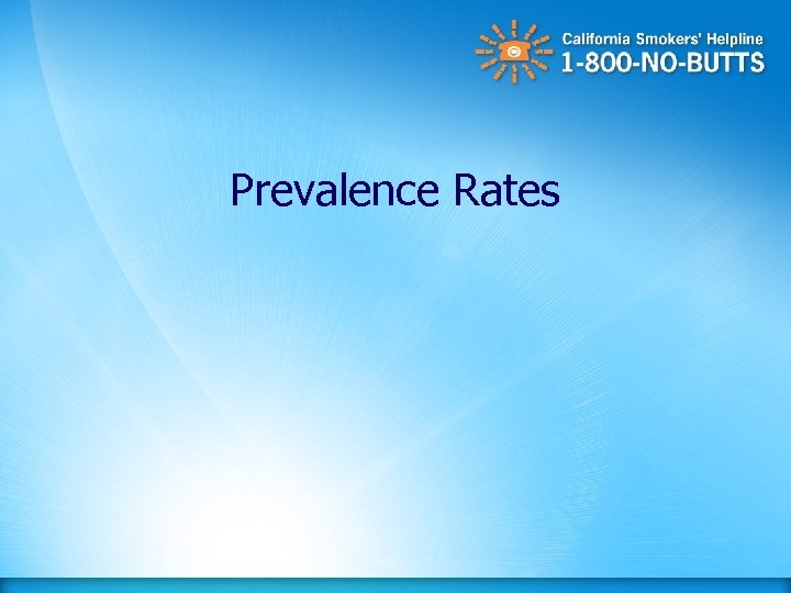 Prevalence Rates 
