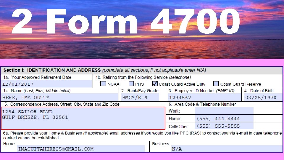 2 Form 4700 