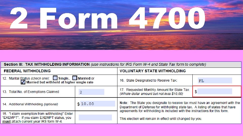 2 Form 4700 