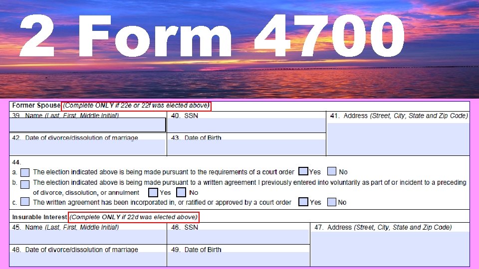 2 Form 4700 