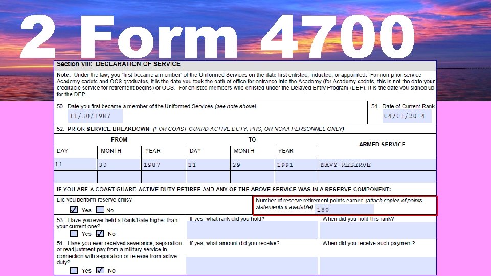 2 Form 4700 