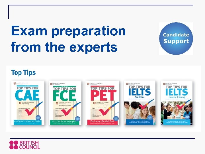 Exam preparation from the experts 