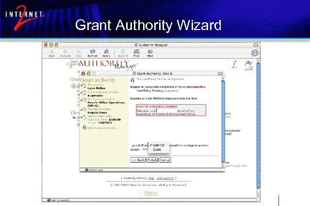 Grant Authority Wizard 