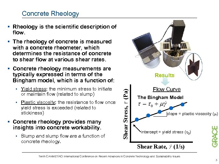 Use Of Rheology To Design Specify And Manage 0246