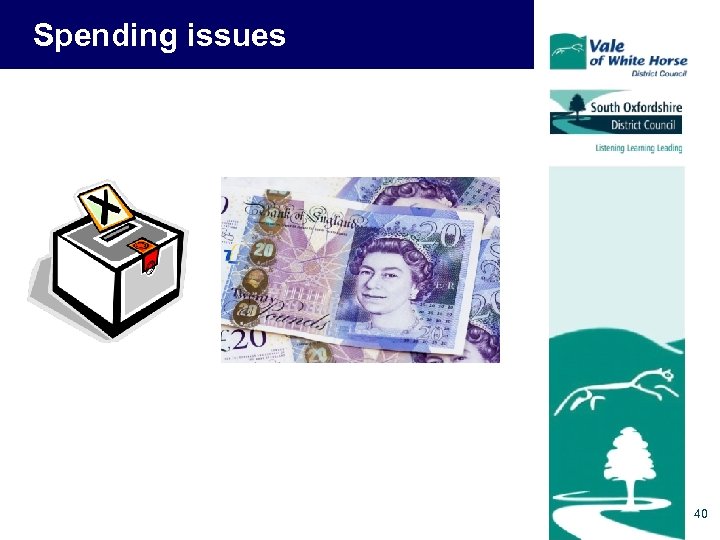 Spending issues 40 
