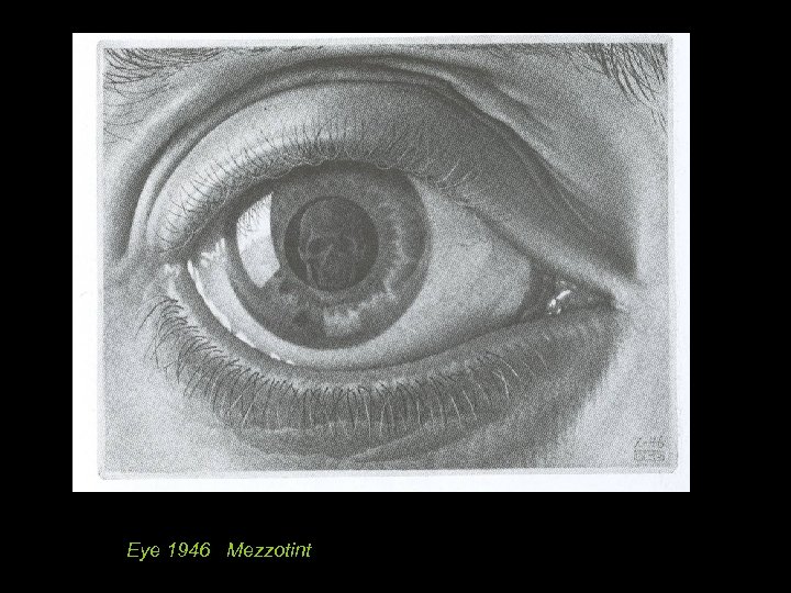 Eye 1946 Mezzotint 