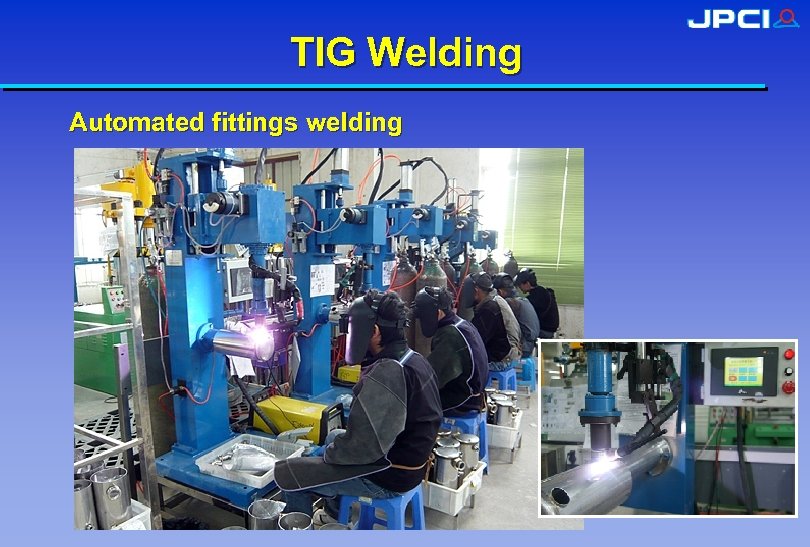  TIG Welding Automated fittings welding 
