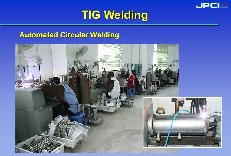 TIG Welding Automated Circular Welding 