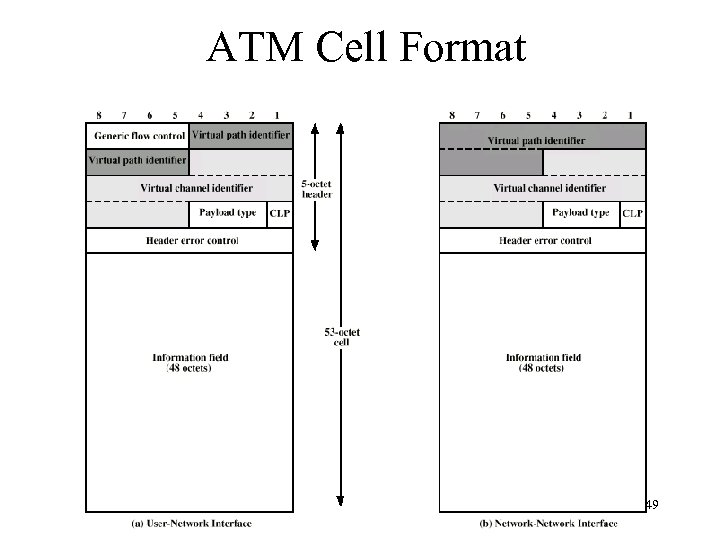 ATM Cell Format 49 