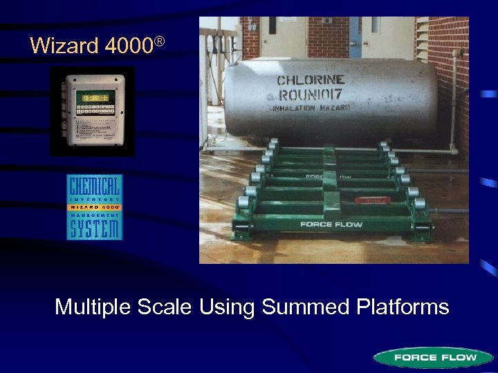 Wizard 4000® Multiple Scale Using Summed Platforms 