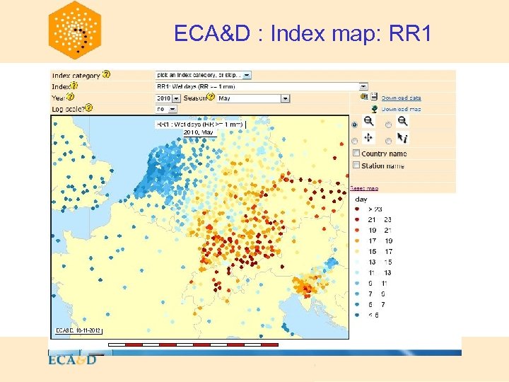 2009 ECA&D : Index map: RR 1 