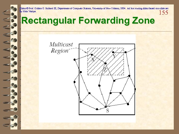 Slides © Prof. Golden G. Richard III, Department of Computer Science, University of New