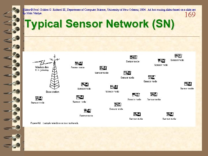 Slides © Prof. Golden G. Richard III, Department of Computer Science, University of New