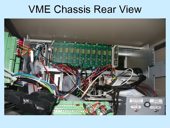 VME Chassis Rear View 