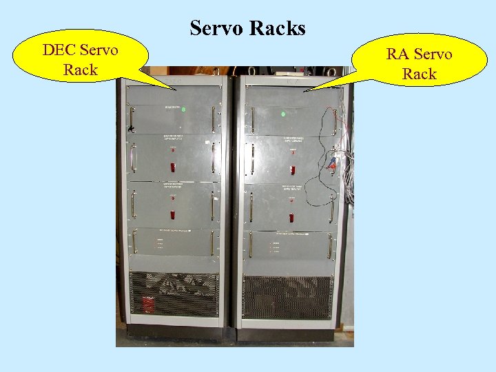 Servo Racks DEC Servo Rack RA Servo Rack 