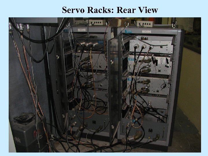Servo Racks: Rear View 
