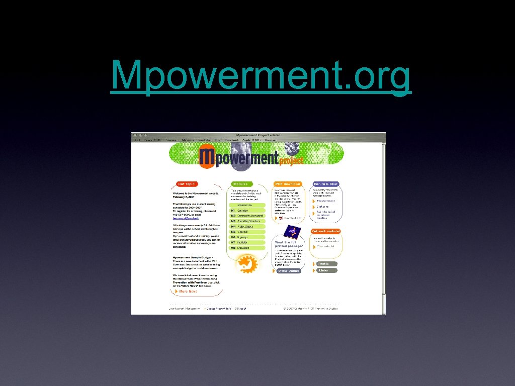 Mpowerment. org 