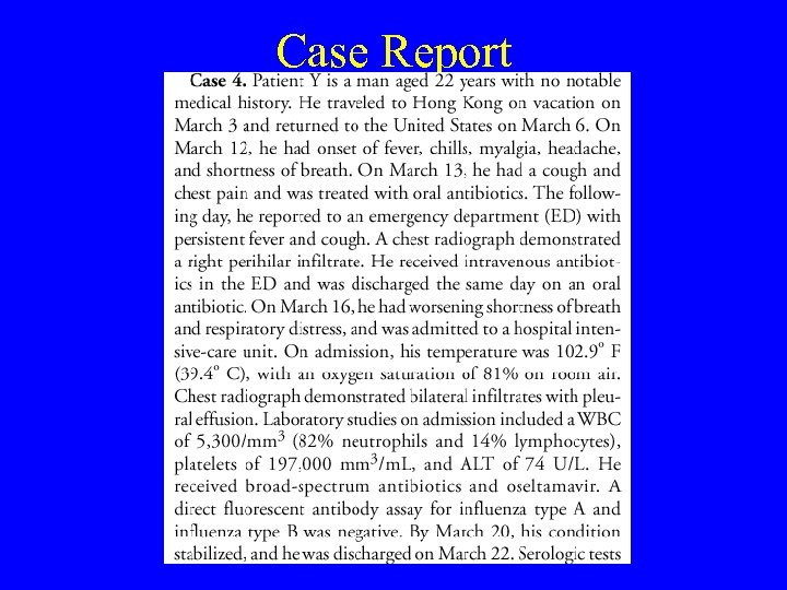 Case Report 