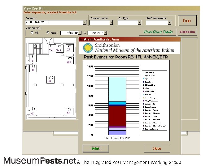 Pest Manager Screen capture & The Integrated Pest Management Working Group 