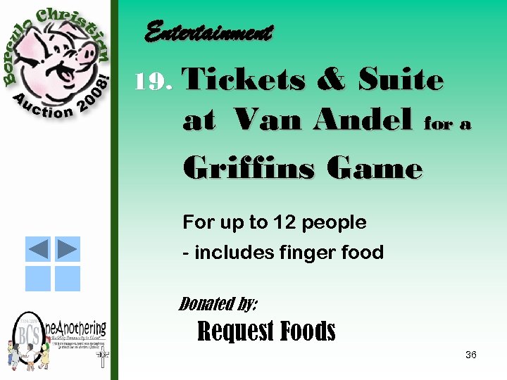 Entertainment 19. Tickets & Suite at Van Andel for a Griffins Game For up