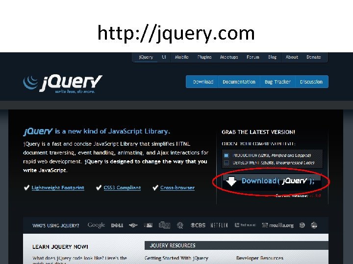 http: //jquery. com 