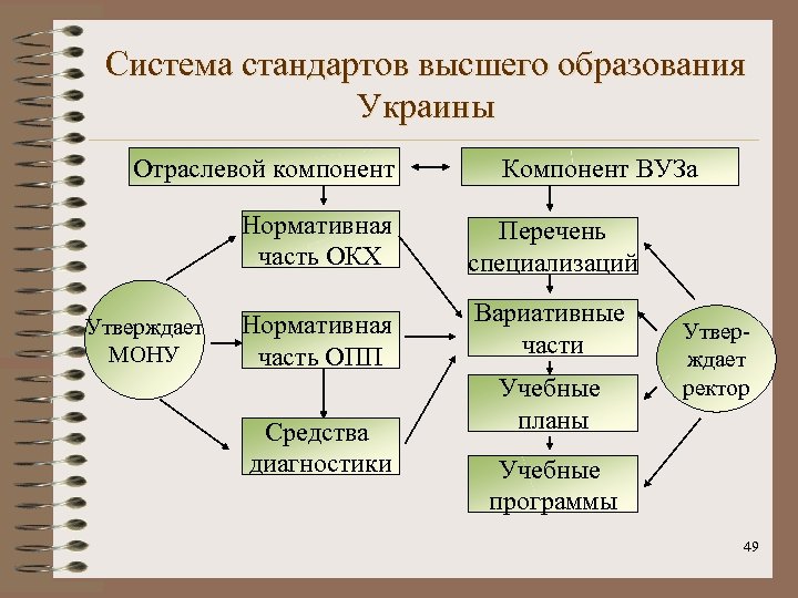 Личность в системе высшего образования. Система высшего образования.