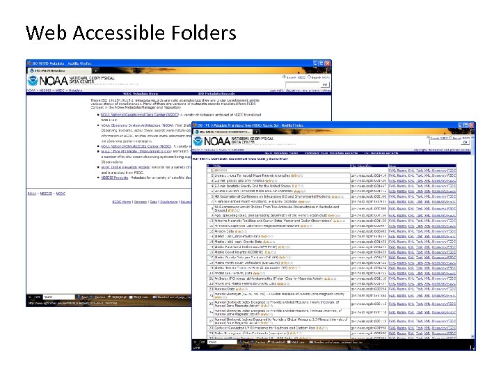 Web Accessible Folders 