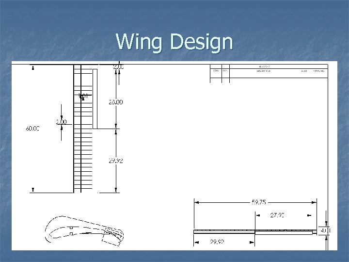 Wing Design 