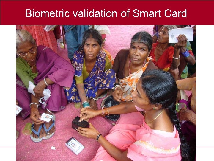 Biometric validation of Smart Card 