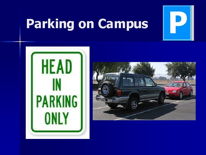 Parking on Campus 