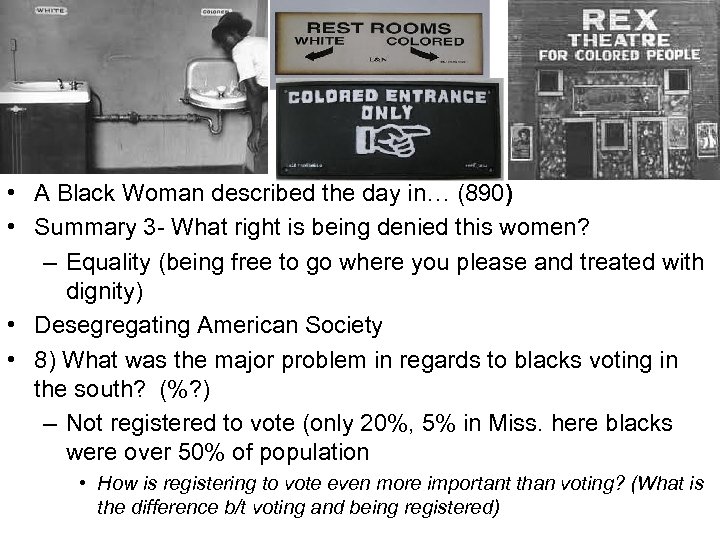  • A Black Woman described the day in… (890) • Summary 3 -