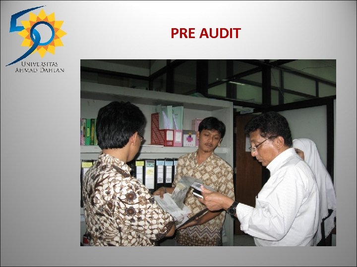 PRE AUDIT 