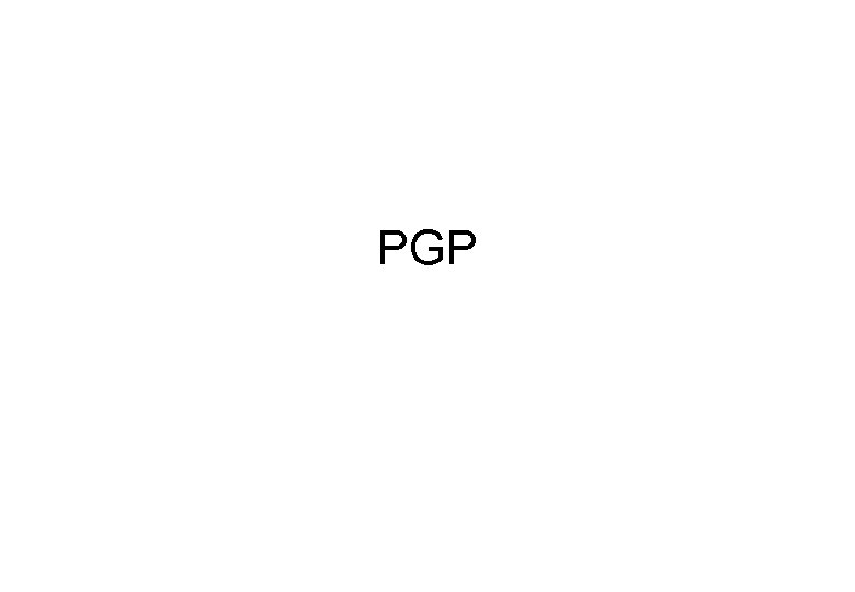 PGP 