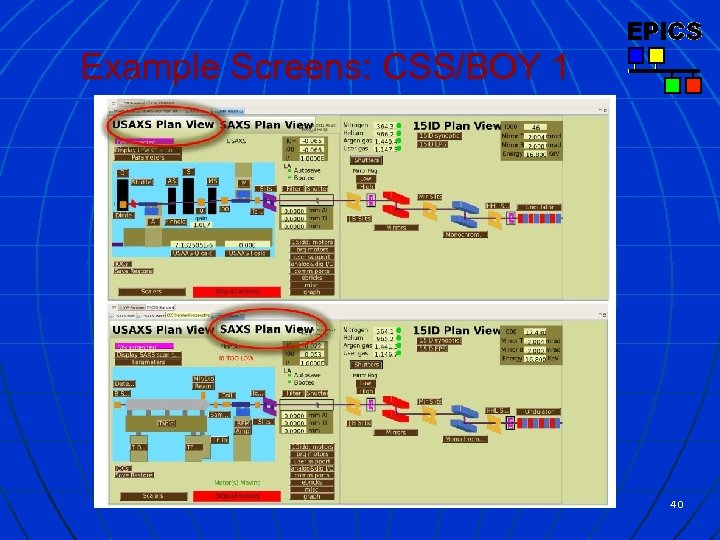 Example Screens: CSS/BOY 1 40 