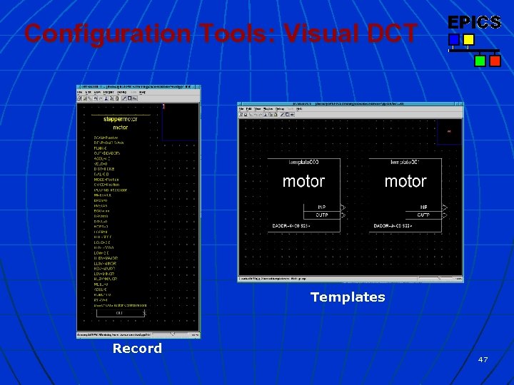 Configuration Tools: Visual DCT Templates Record 47 