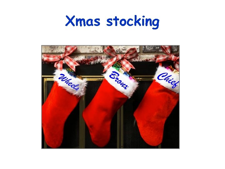 Xmas stocking 