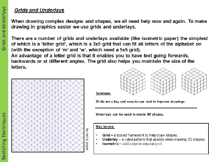 Sketching Techniques Grids and Underlays 