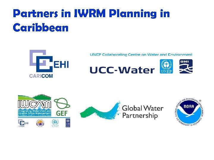 Partners in IWRM Planning in Caribbean 