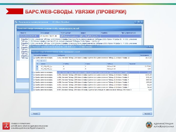 ГЛАВНОЕ УПРАВЛЕНИЕ АЛТАЙСКОГО КРАЯ ПО ЗДРАВООХРАНЕНИЮ И ФАРМАЦЕВТИЧЕСКОЙ ДЕЯТЕЛЬНОСТИ АДМИНИСТРАЦИЯ АЛТАЙСКОГО КРАЯ 