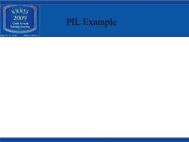 PIL Example 