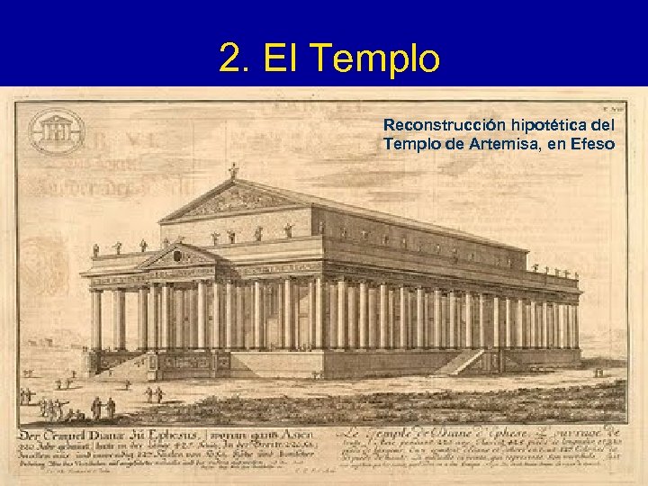 2. El Templo Reconstrucción hipotética del Templo de Artemisa, en Efeso 